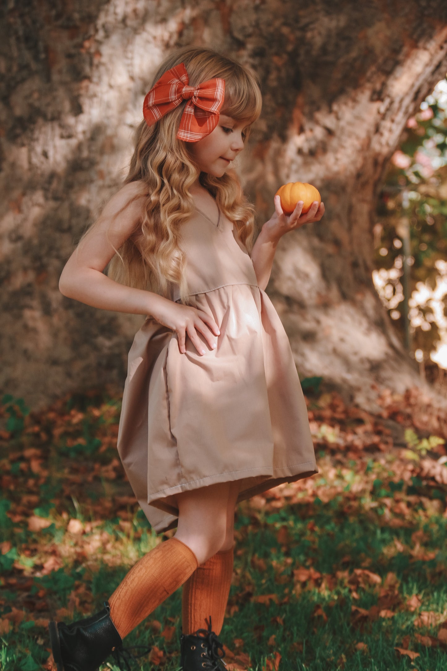 Autumn Linen Fable Bows
