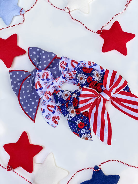 Patriotic Fable Bows