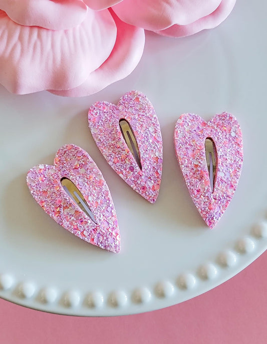 Heart Snap Clip - Lover Girl