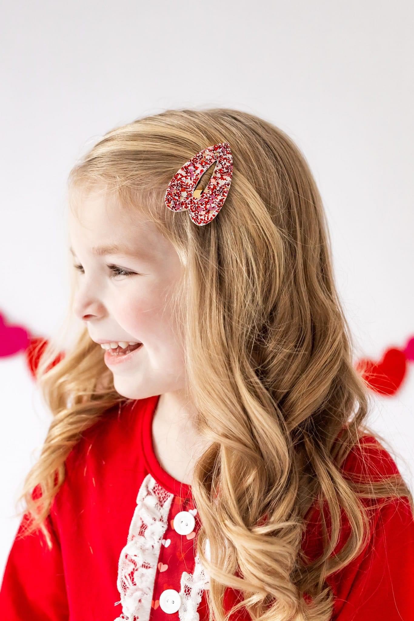 Heart Snap Clip - Lover Girl