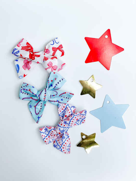 Patriotic Schoolgirl Bows
