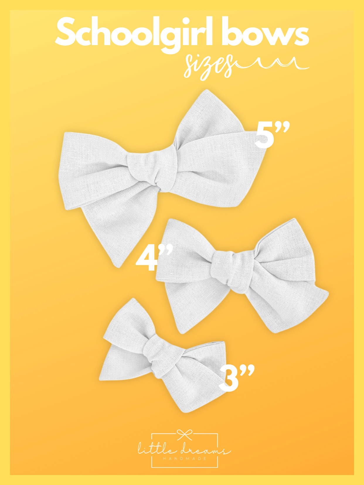 Valentines Schoolgirl Bows
