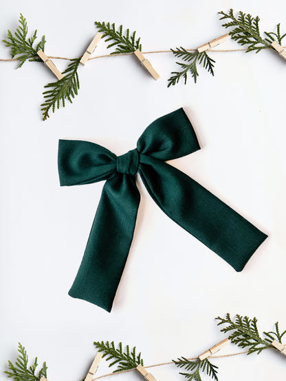 Long Tail Christmas Bows