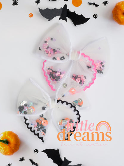 Halloween Trimmed Shaker Bows