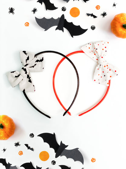 Halloween Schoolgirl Bows