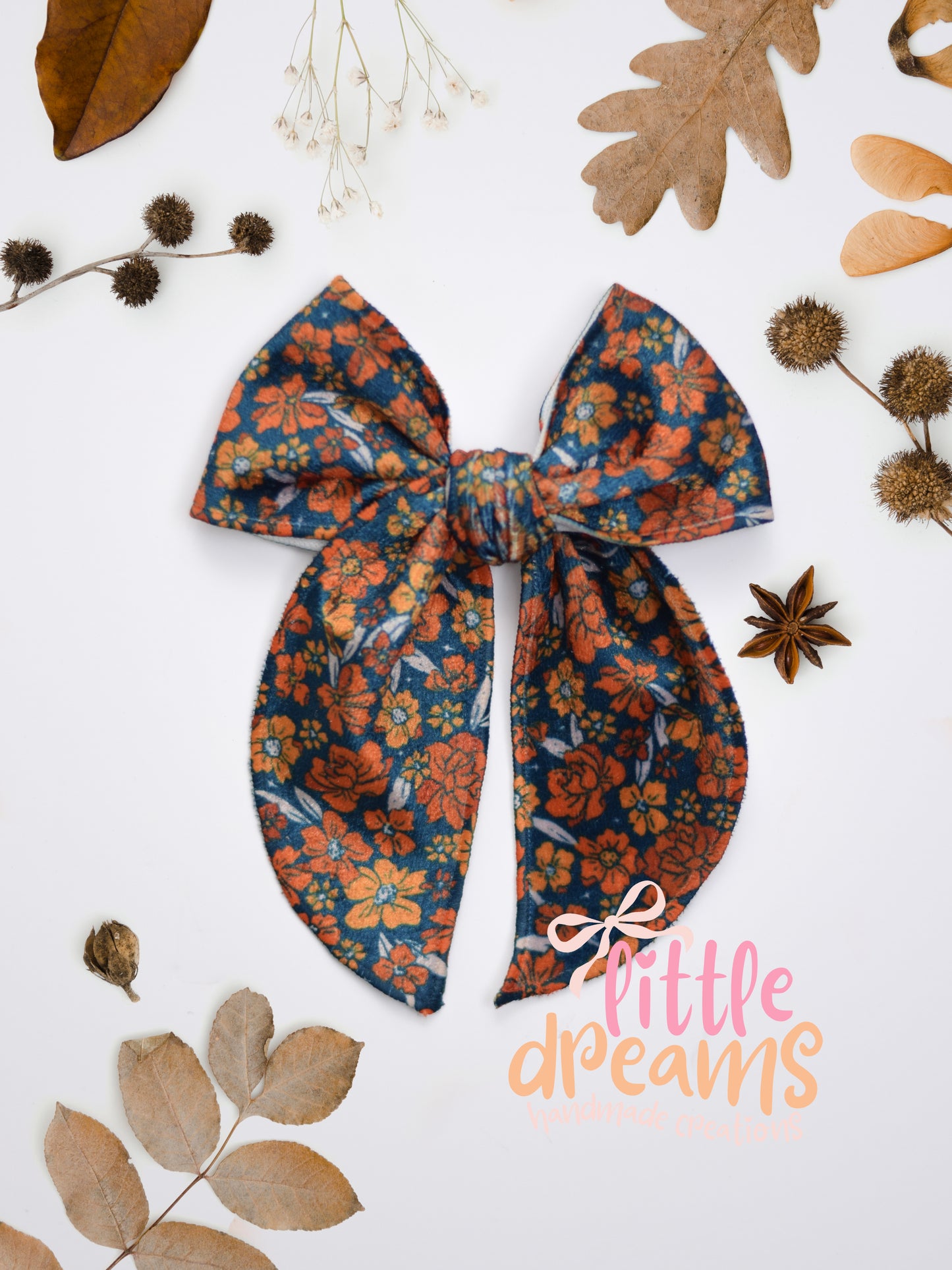 Medium Velvet Fall Fable Bows