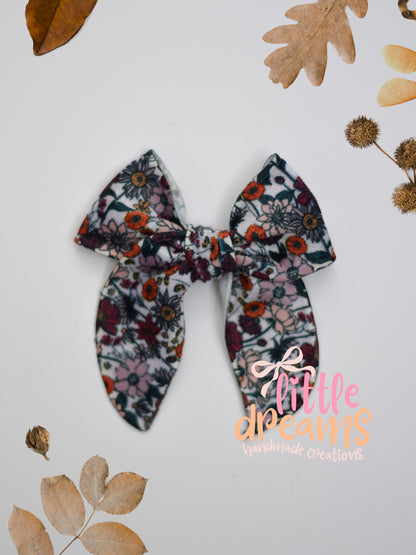 Small Velvet Fall Fable Bows