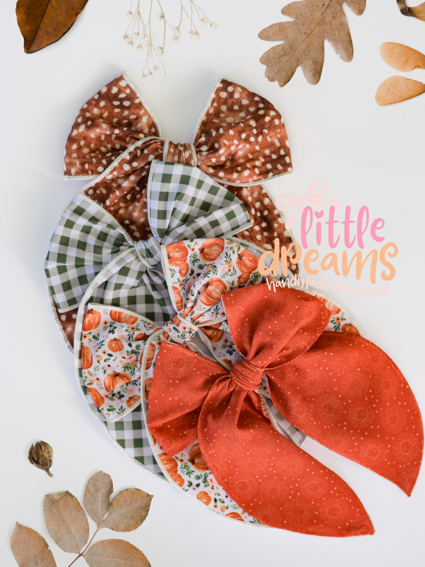 Large Fall Fable Bows