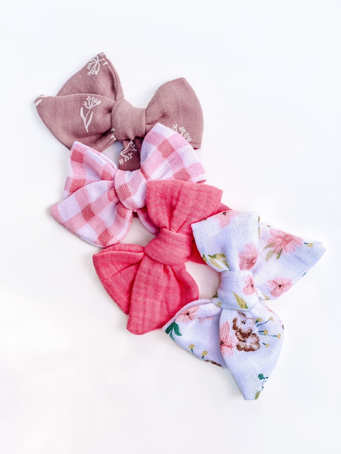 Spring Gauze Schoolgirl Bows