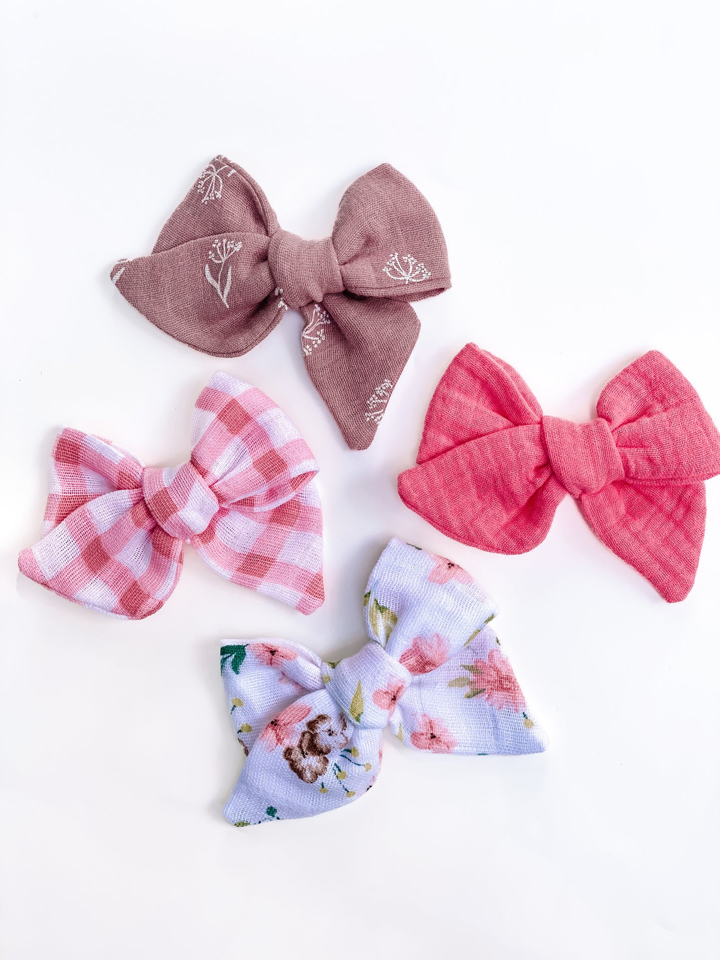 Spring Gauze Schoolgirl Bows