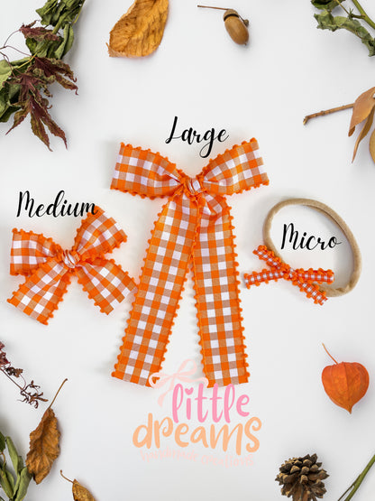 Harvest Ribbon Bows