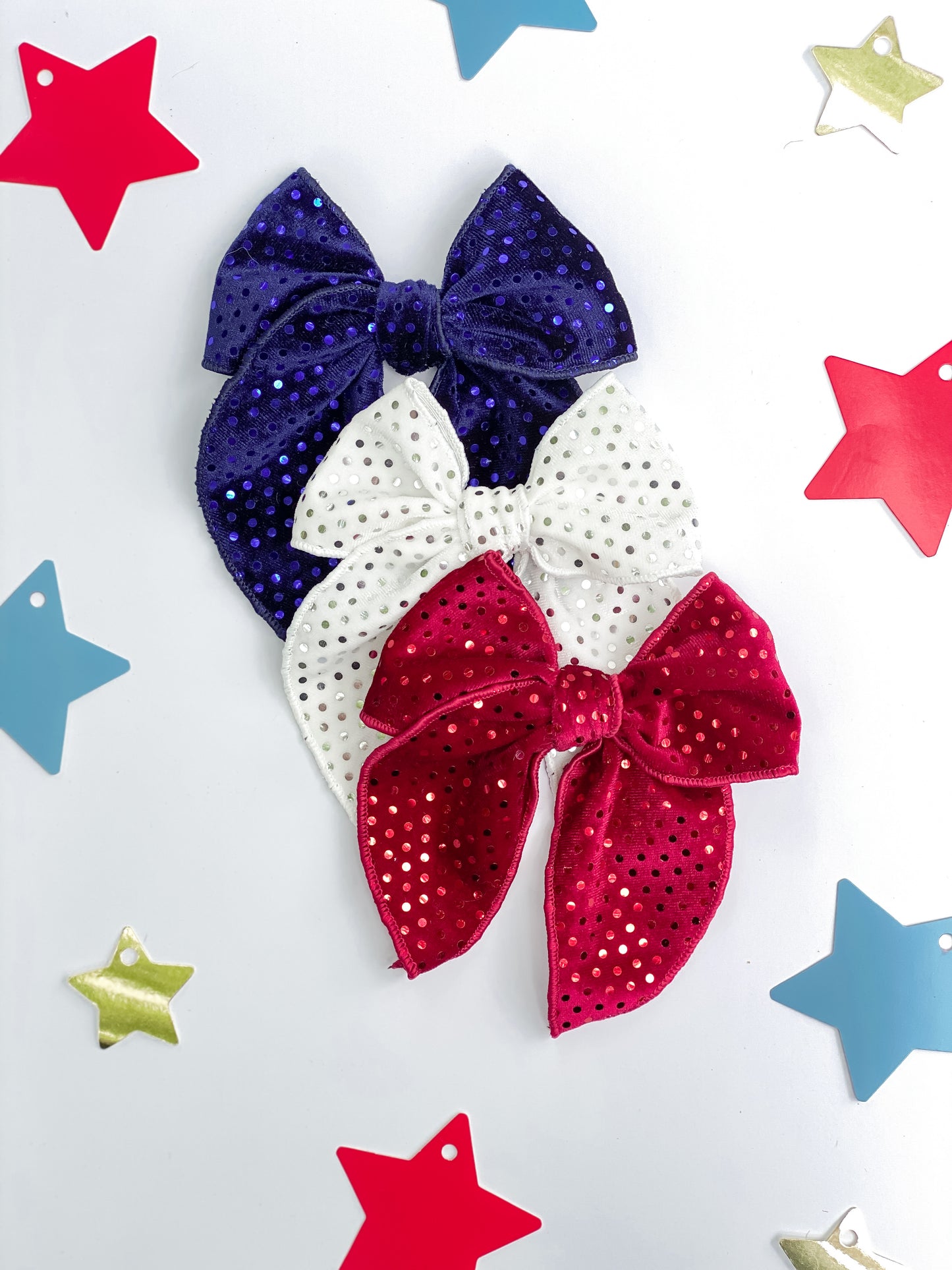 Red, White or Blue Fable Bows