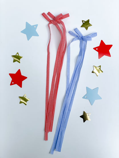 Long Double Ribbon Bow