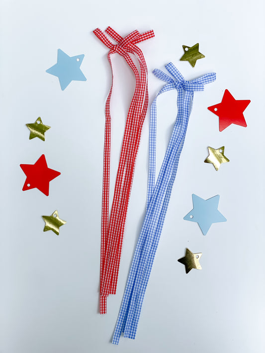 Long Double Ribbon Bow