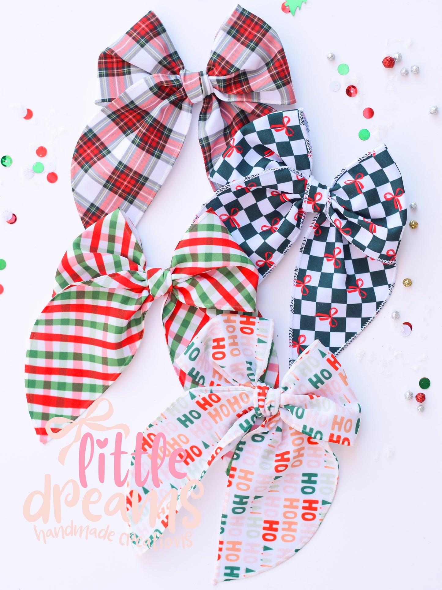 Medium Traditional Christmas Fable Bows