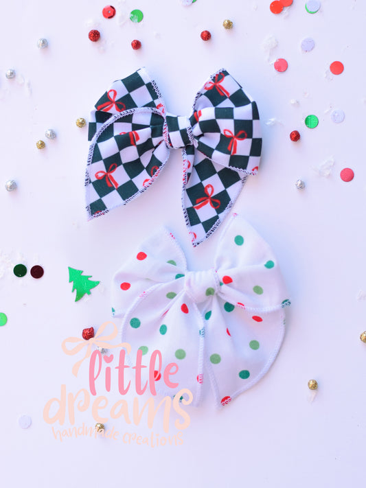 Small Christmas Fable Bows