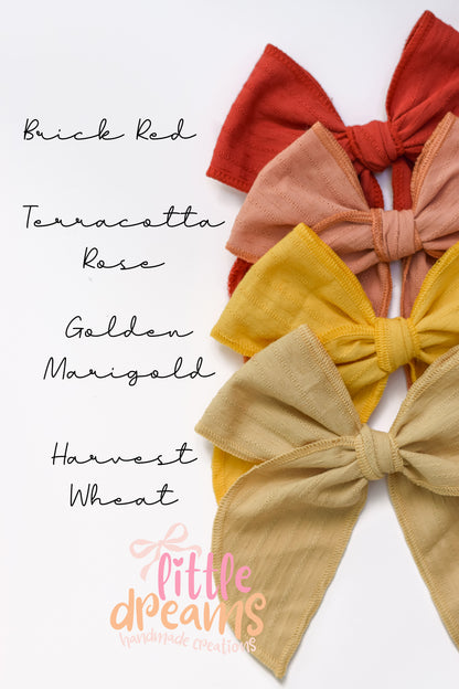 Golden Hour Fable Bows