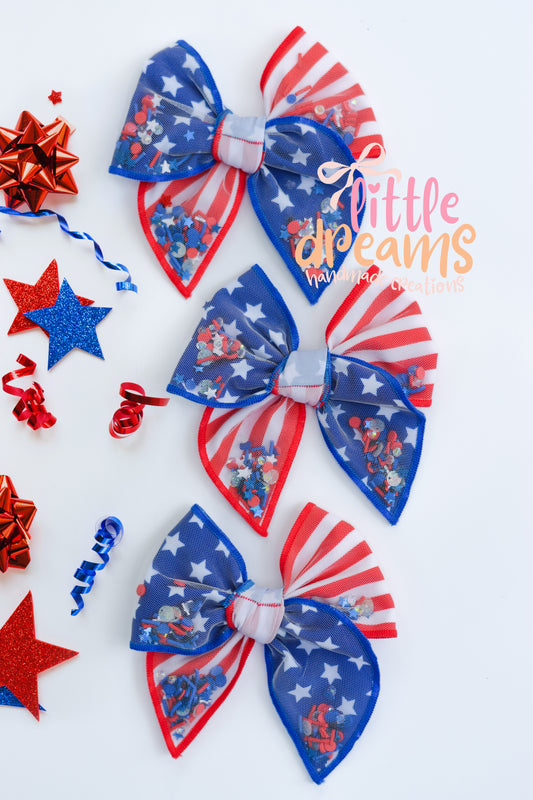 Stars and Stripes Shaker Bows